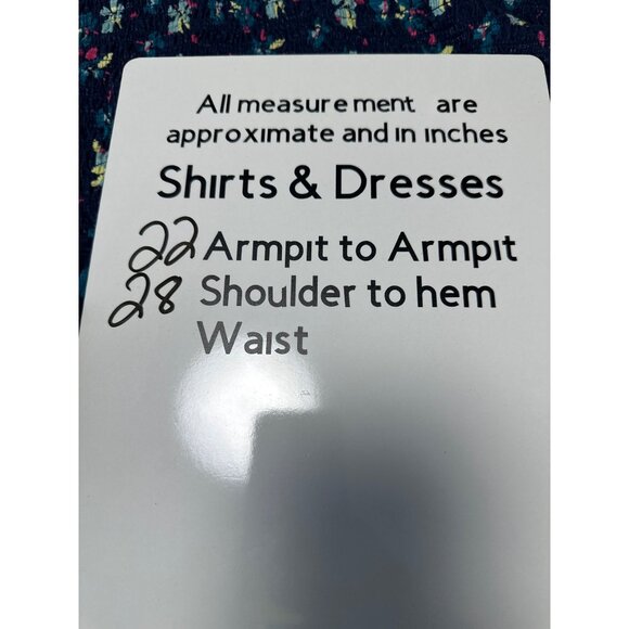 Lane Bryant Womens Floral Smocked Ruffle Tank Top Size 22/24 - Picture 10 of 10